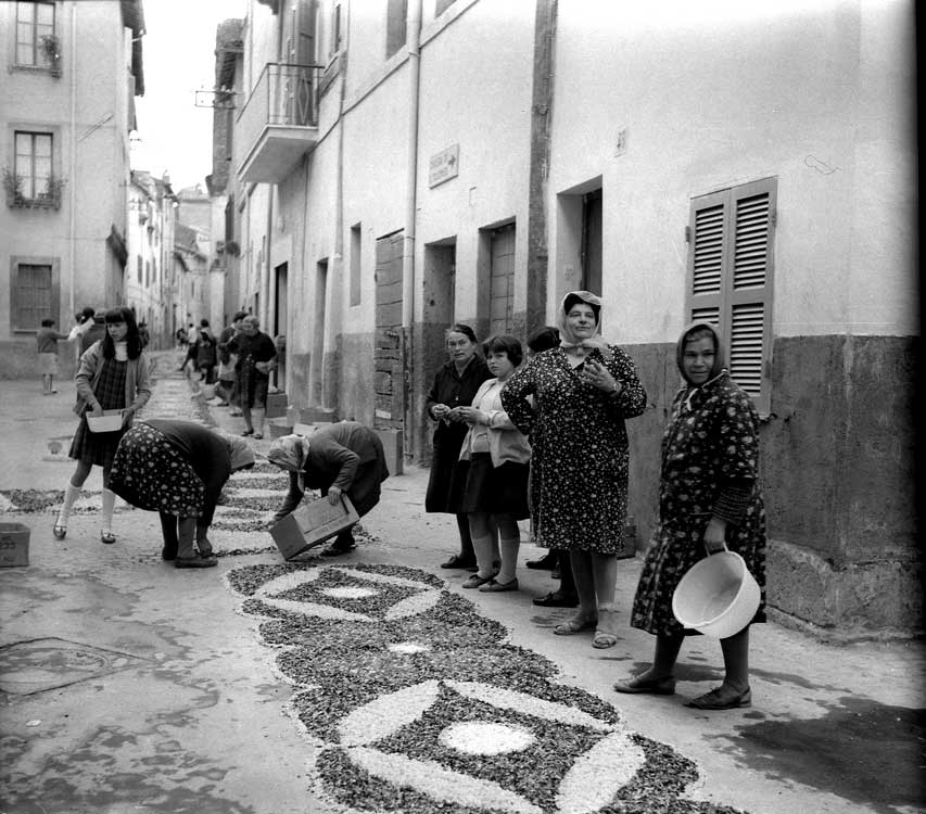 Una fotografia originale dall'archivio di Don Silvestro (per gentile concessione di Alfio Ripanelli)