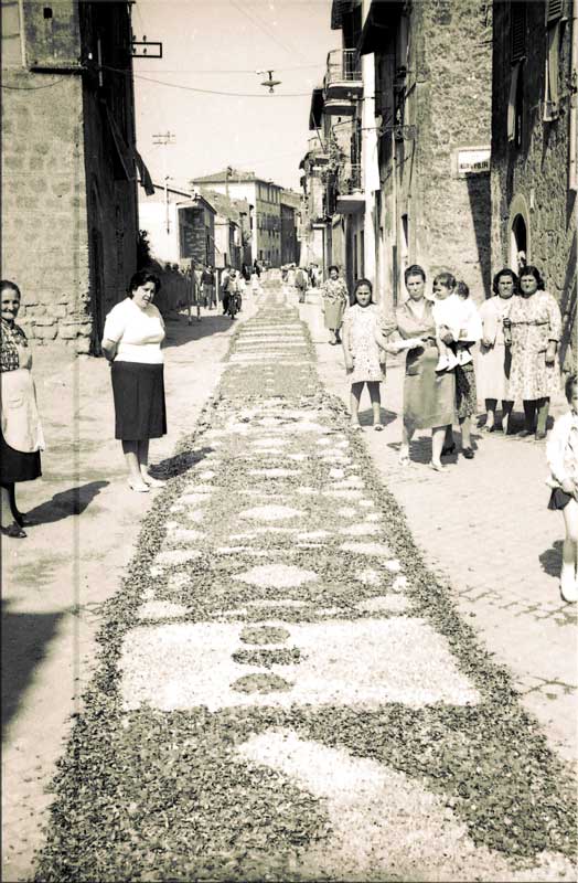 La Fiorita di Nepi, fotografia dal repertorio di Don Silvestro (si ringrazia Alfio Ripanelli)